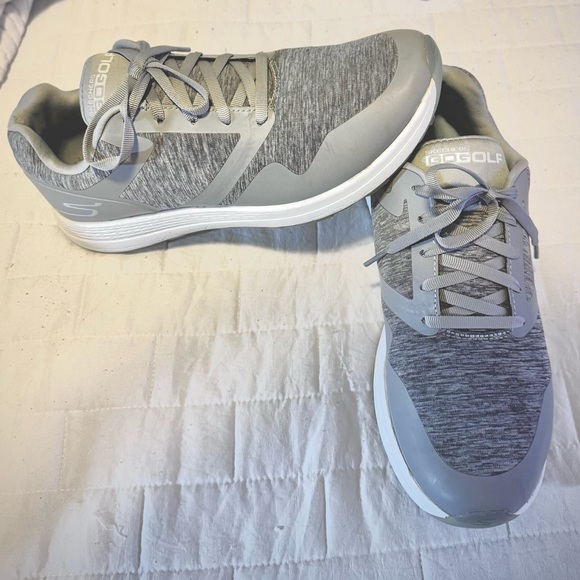 Sketchers GoGolf Torque Twist Women’s Pro Gray & Light Gray Golf Sneakers, Sz 9 - Picture 5 of 14